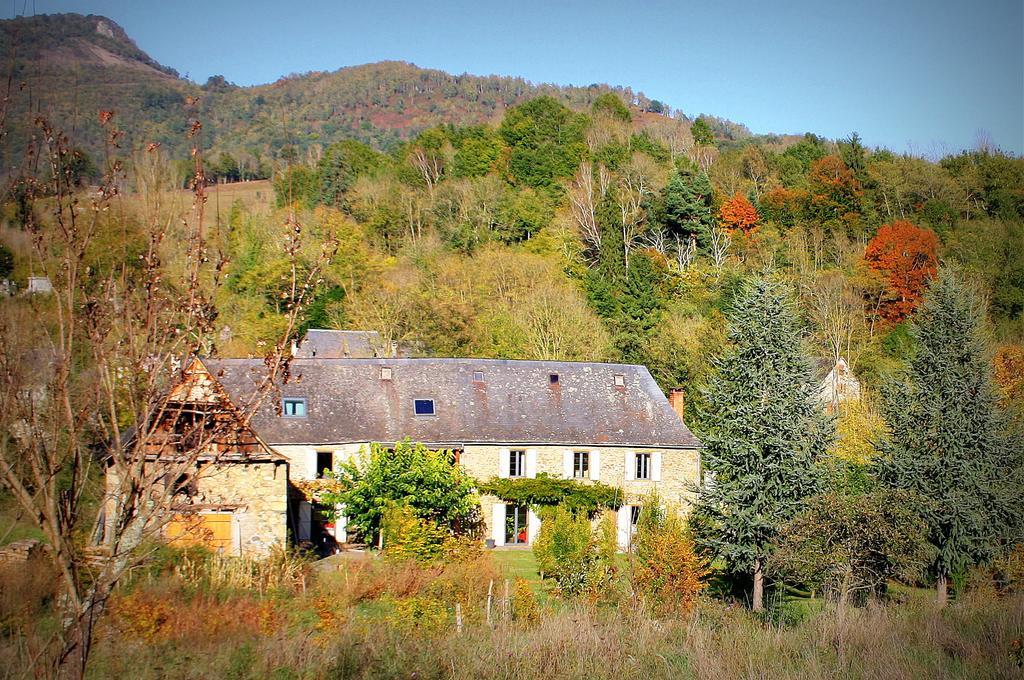 Bed In Bellongue Bed and Breakfast Aucazein Exterior foto